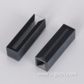 Quartz micro cuvette with black walls and lid
